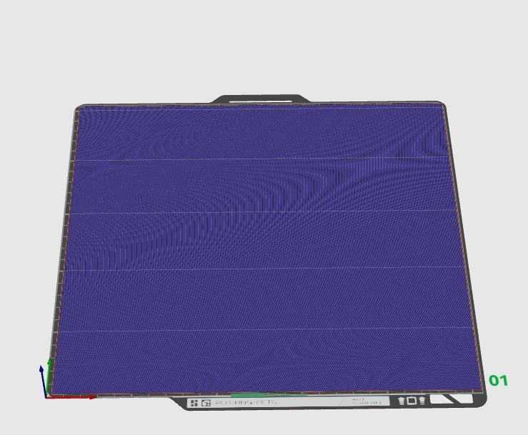 First layer test for A1/P1/X1