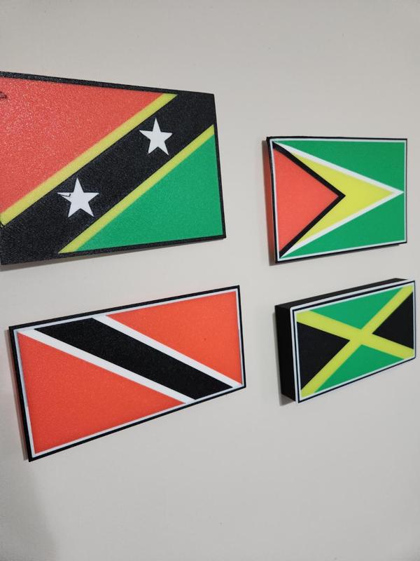 Jamaican Flag Lightbox
