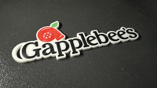 Gapplebees Logo Keychain