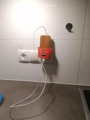 IPhone Charger phone holder