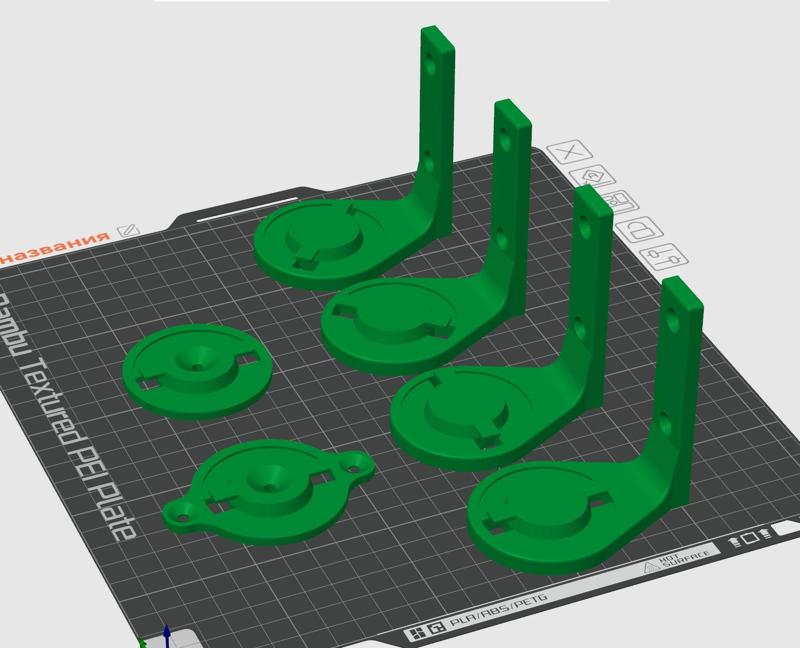 TP-Link TAPO C200 Wall/Ceiling mount Any degree (Fusion 360 Parametric) stl/step/f3d