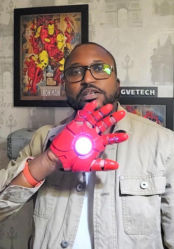 Iron Man MK6 Hand Armour and Repulsor