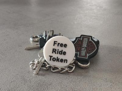Free Motorcycle Ride Token
