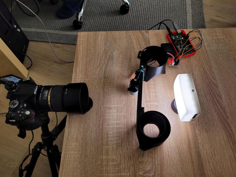 Automated 35mm Filmscanner Arduino