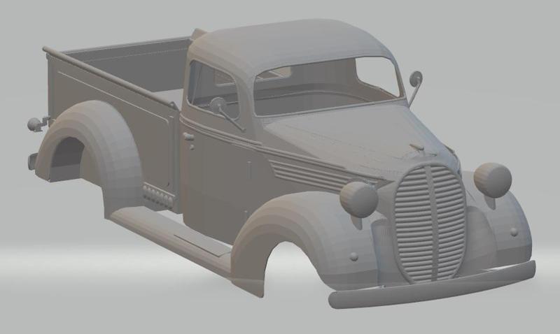 F 100 Printable Body Truck 1939