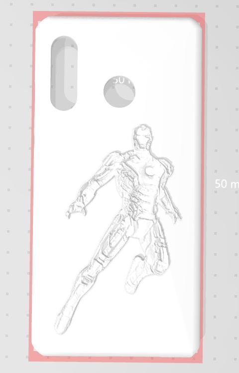 Iron man Huawai P30 lite hulls