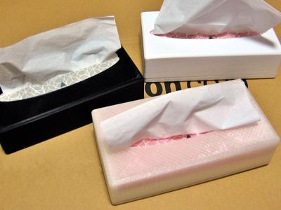 Tissue Box for smaller Soft Packaged