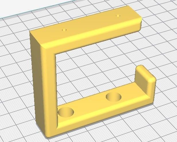 Headphone holder stand with screws