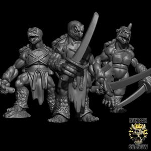 Tortles with Swords (Pre Supported)