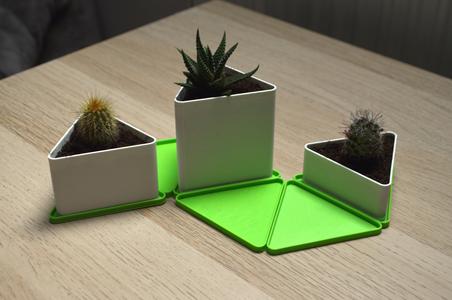 Triangle planter - Modular