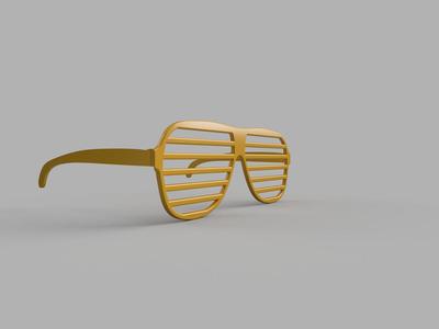 Printable sunglasses