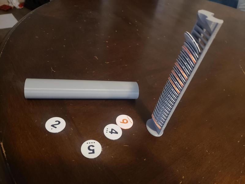 Catan Number Token Case