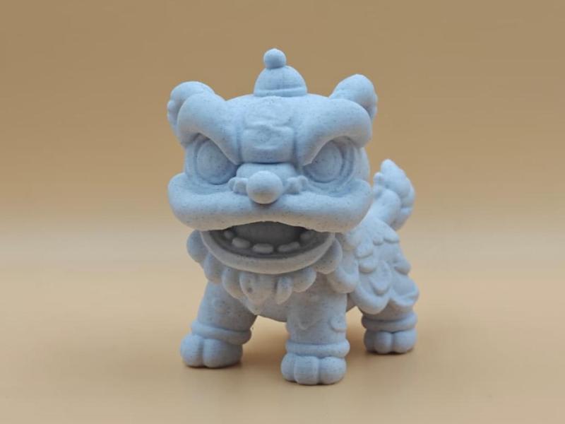 Cute Chinese Lion Dance