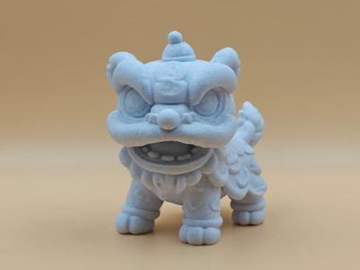 Cute Chinese Lion Dance