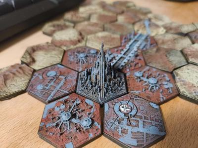 Grimdark Hive City Hex Grid