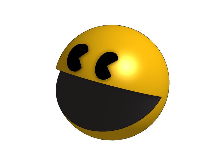 Pac-Man display model