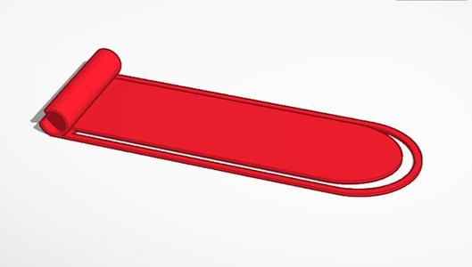 pencil holding bookmark