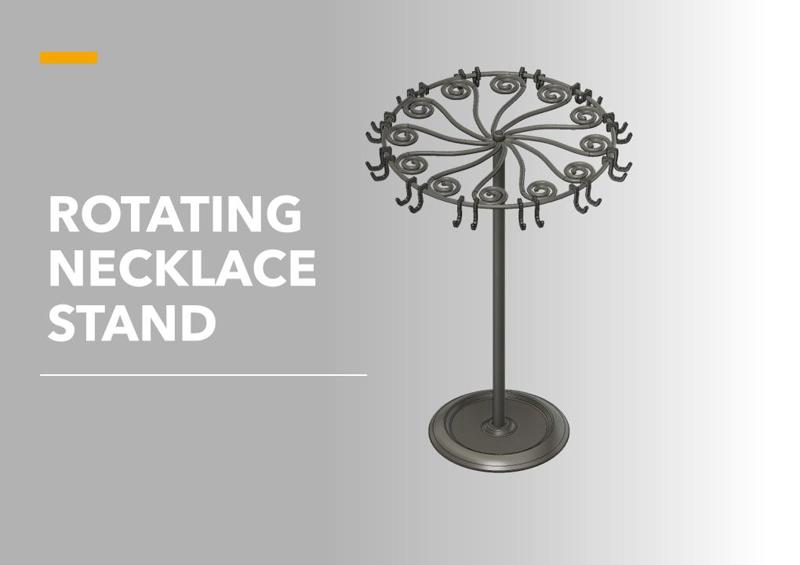 Rotating Necklace Stand