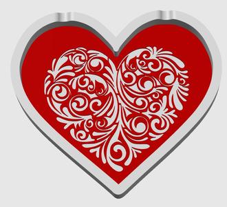 Saint Valentine's Ashtray (Heart Shaped)