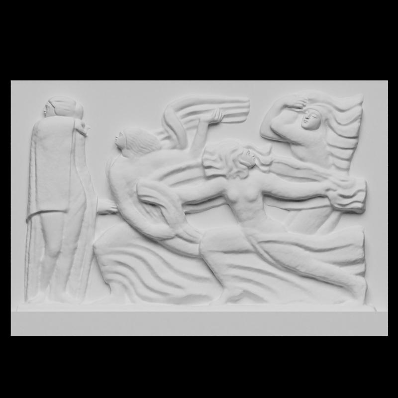 The Muses running to Apollo