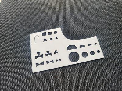 Marine Engineering / Piping Diagram Stencil