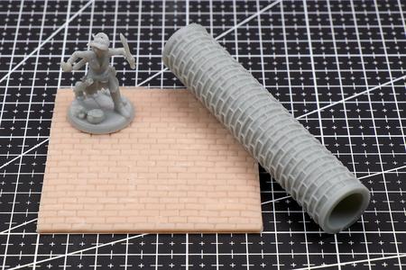 Large Brick Texture Roller