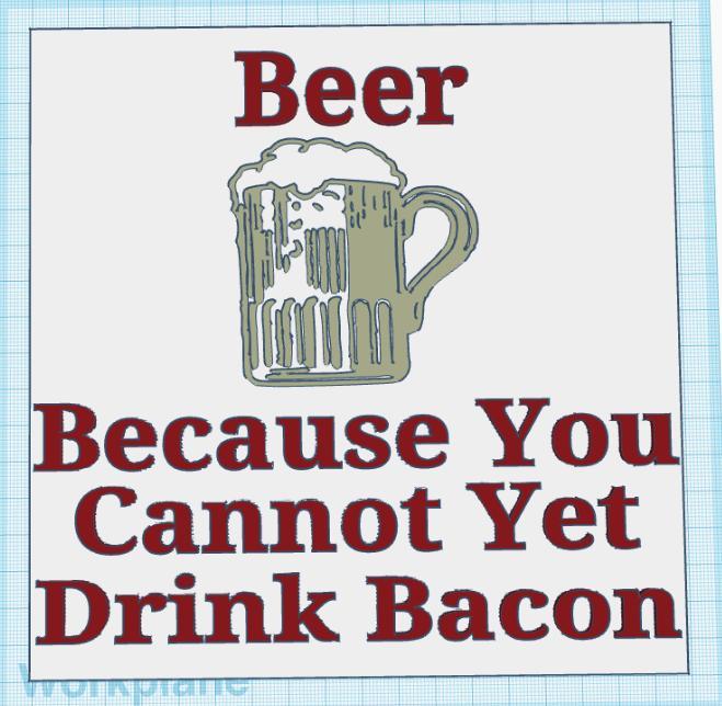 Beer/Bacon Sign
