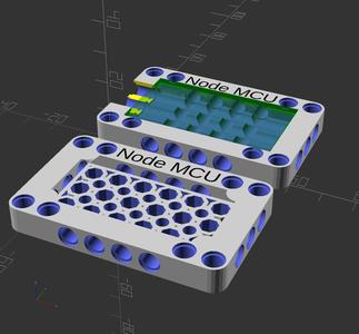 Node MCU v2 LEGO Technic Enclosure