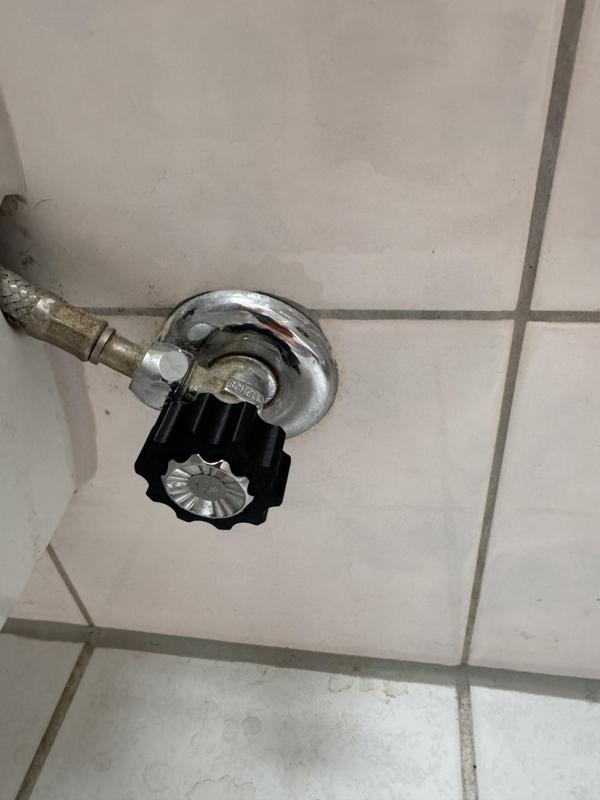 Drehhilfe für Eckventil