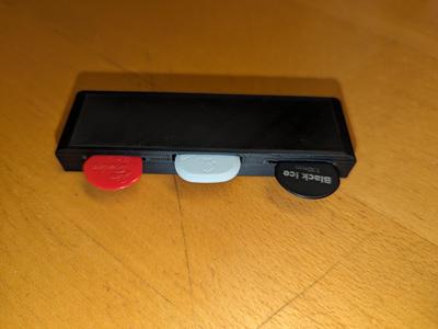 Guitar pick holder for music stand (new version & customizable)