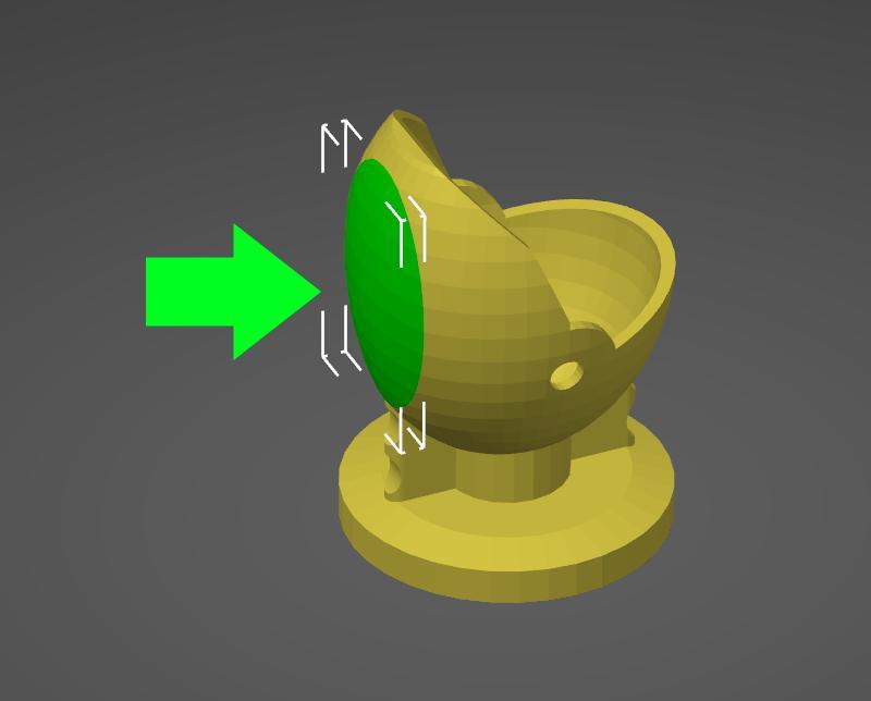 Let's Go Fishin' fish body, chin reduced by 1mm