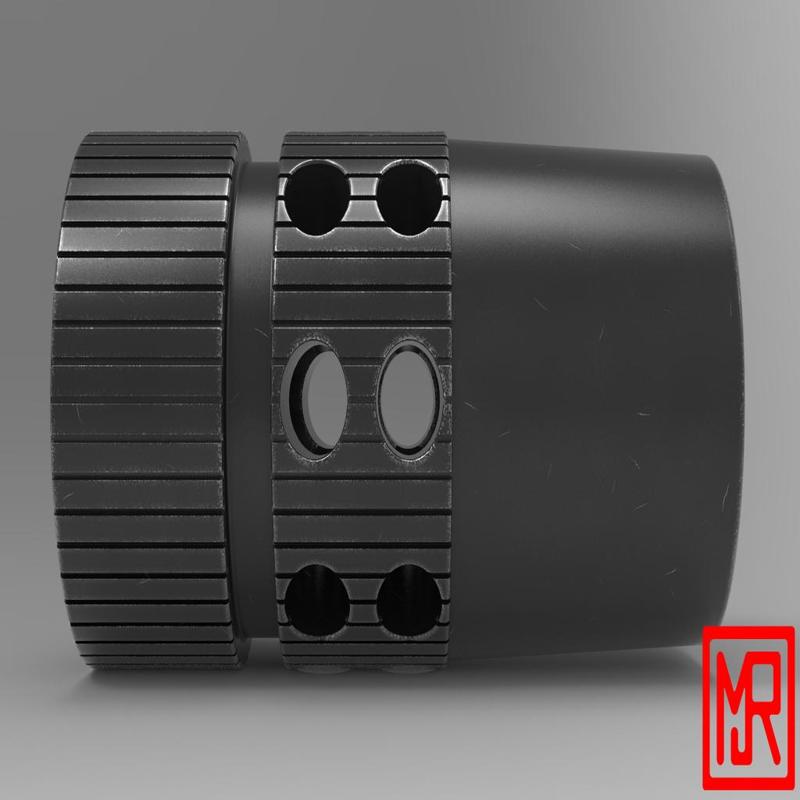 MJR MOD9 Flash Hider, Blast Diffuser 