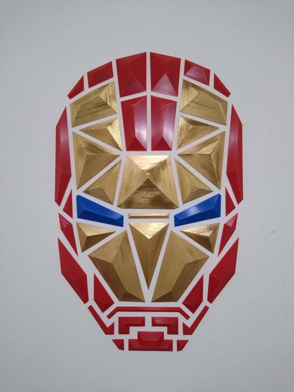 Ironman Helmet wall art