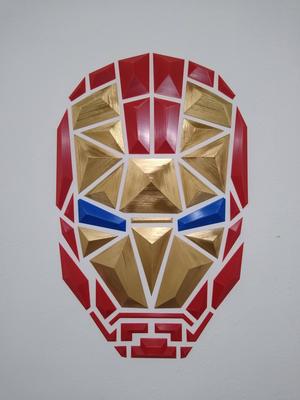 Ironman Helmet wall art