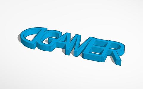 Gamer Keychain