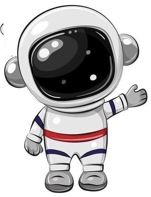 Spaceman / Astronaut Cookie Cutter w/marker