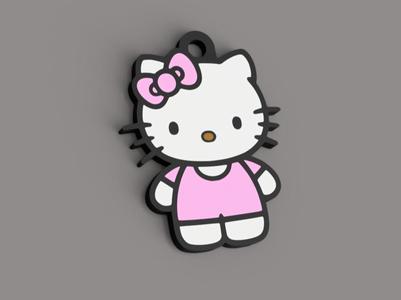 Hello Kitty Keychain 01