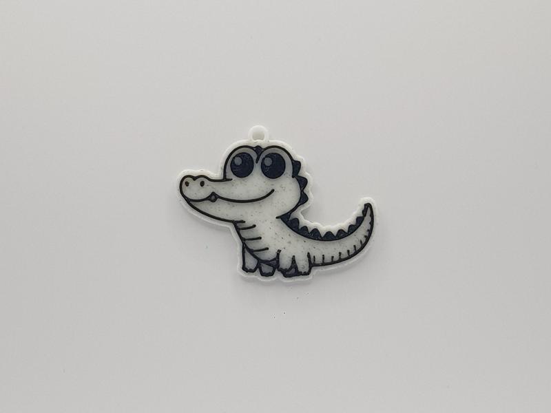 Cute Crocodile Keychain