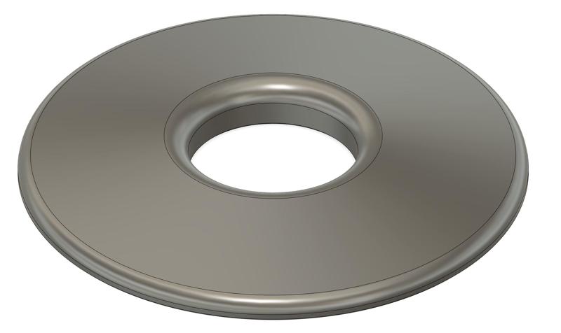 Set of 49 Plumbing Wall Flanges