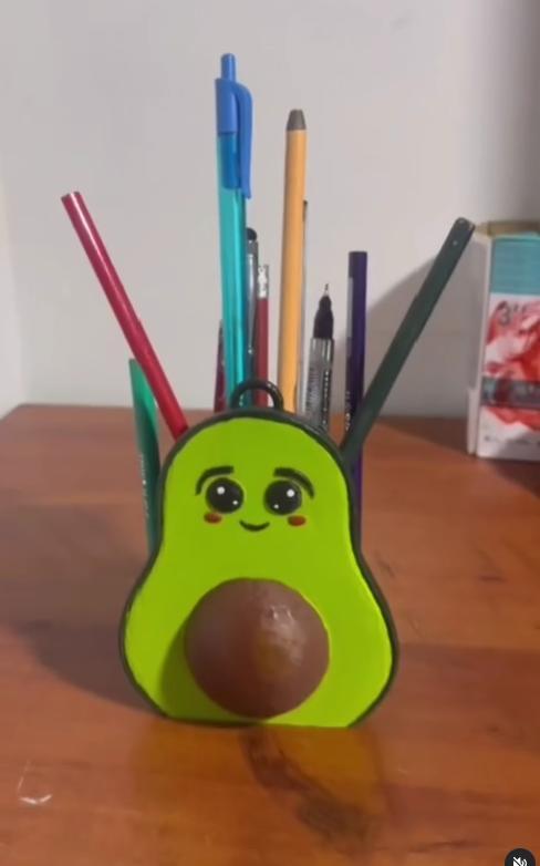 Porta Lápiz Aguacate