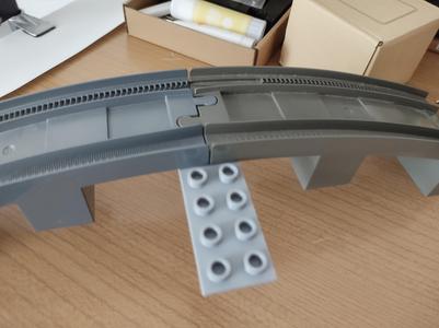 Toy Train Rail connector