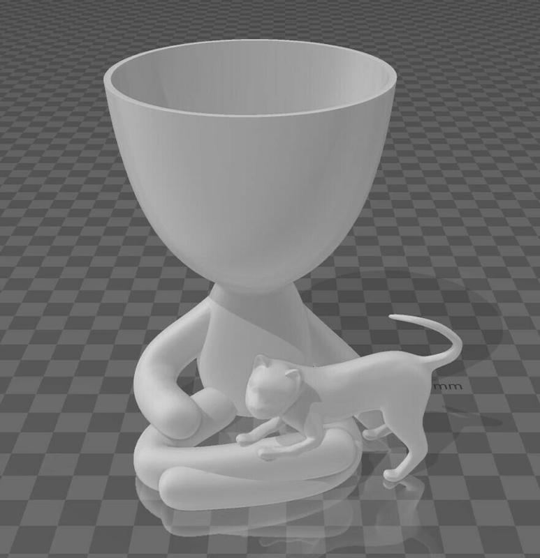 Robert Plant Catlover cat pot model 2