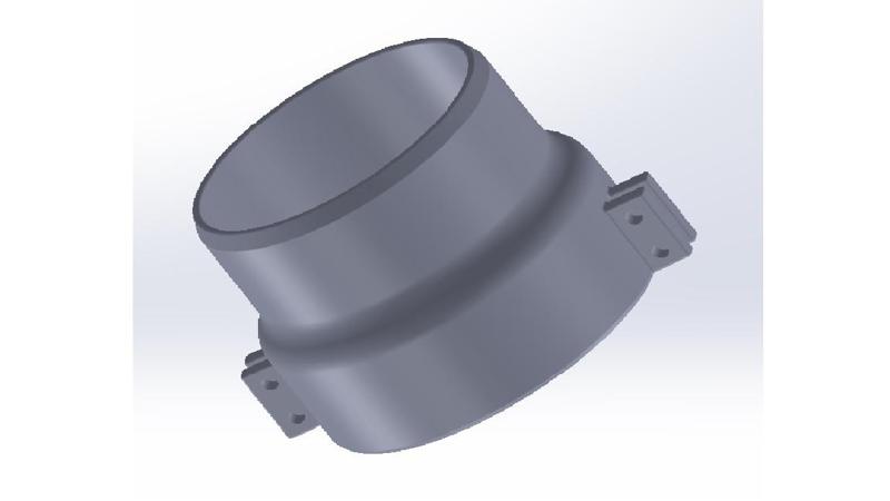 Schlauchverbinder Reduzierung Adapter 100auf95mm
