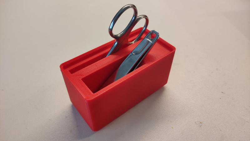 Nail clippers gridfinity bin