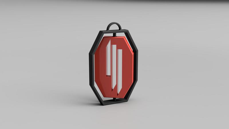 Skrillex Keychain