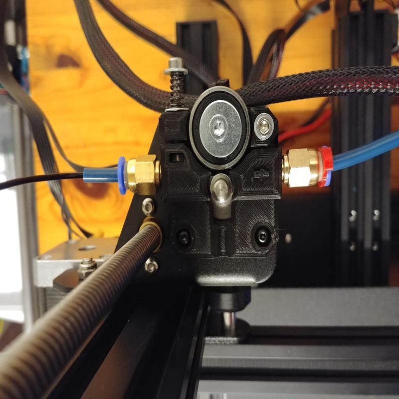 Compact Bowden Extruder MK8 drive gear