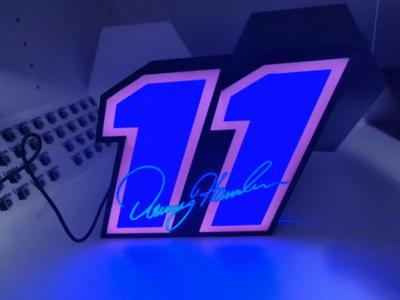 Denny Hamlin nascar lightbox