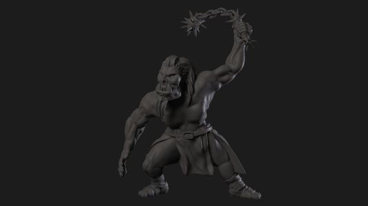 Ogre Berserker with Flail