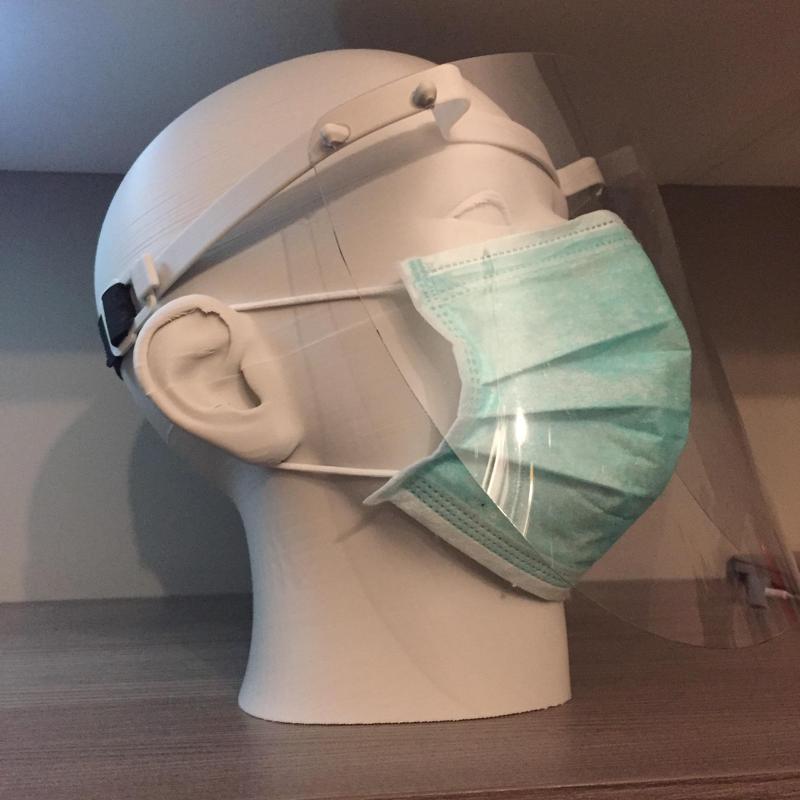 PPE Face Shield Print in 35 minutes