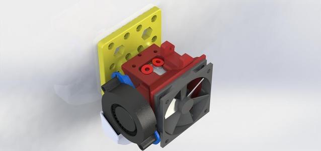 Cyclops 2 in 1 Carriage System with Chain and BLTouch